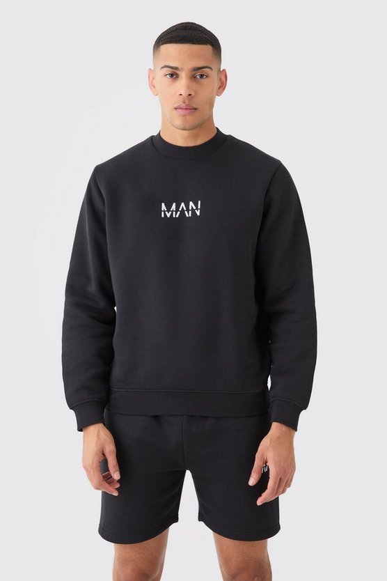 Kurzer Man Sweatshirt-Trainingsanzug