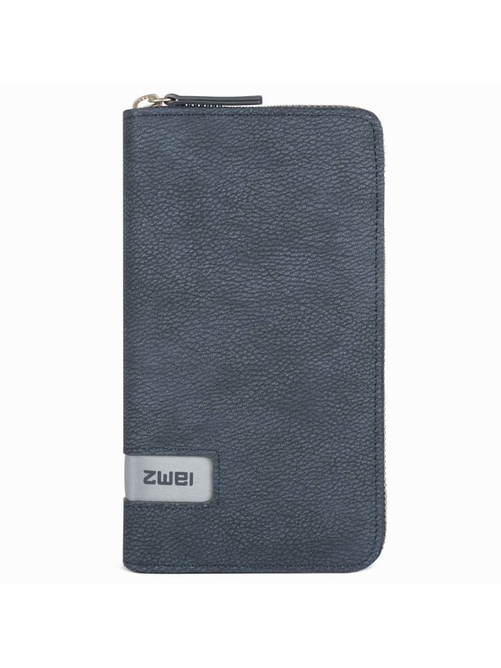 Zwei Mademoiselle MW2 - Geldbörse 15cc 20 cm (nubuk-sky) in nubuk-blue günstig kaufen onesize