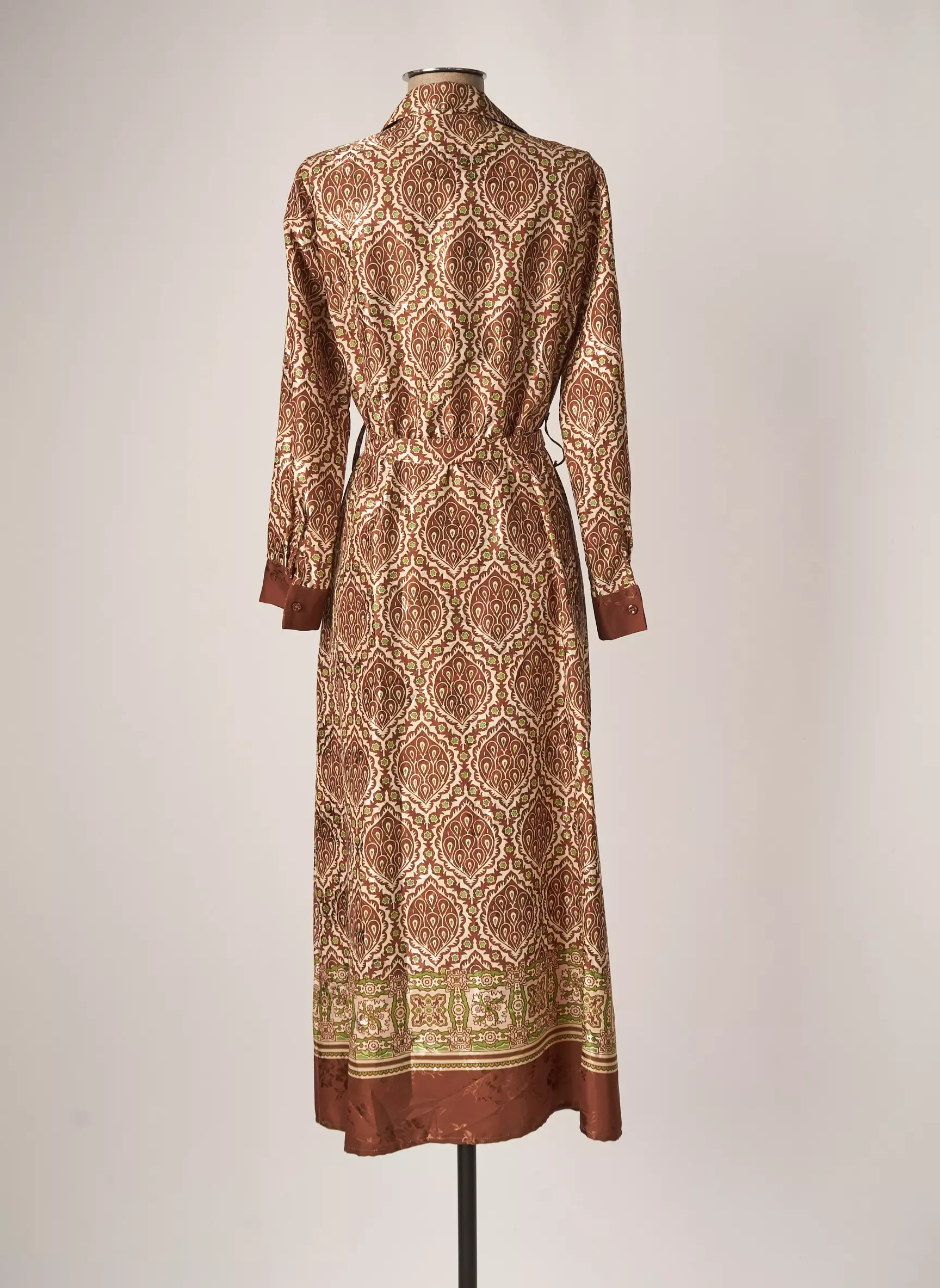 Carla Montanarini Robes Longues Femme couleur marron