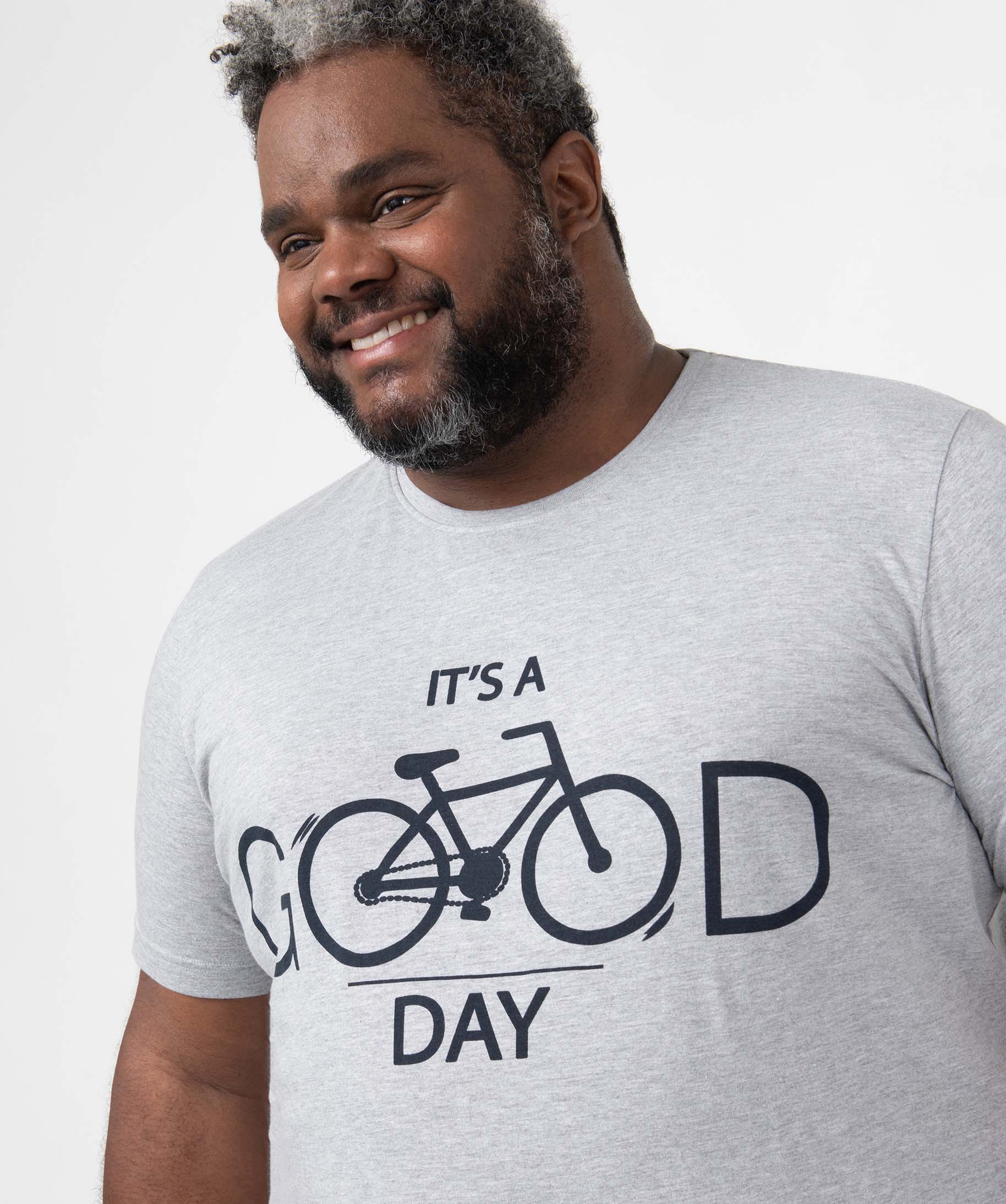 Pyjama homme grande taille à manches courtes et short gris | GEMO