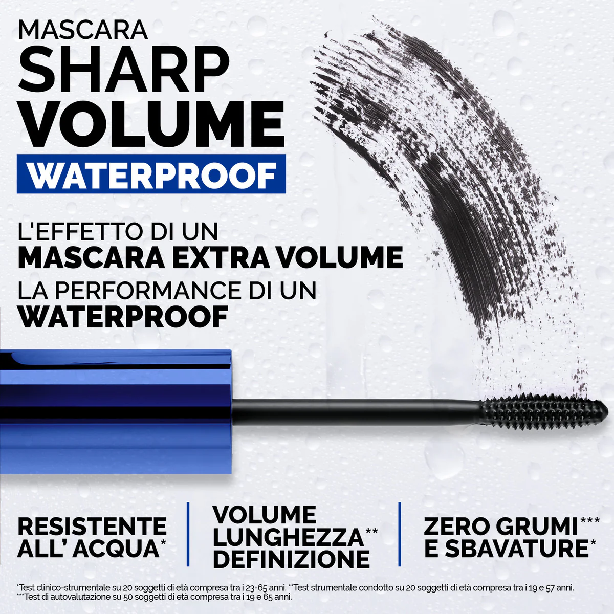 Eyes SHARP VOLUME WATERPROOF - Vodootporna maskara