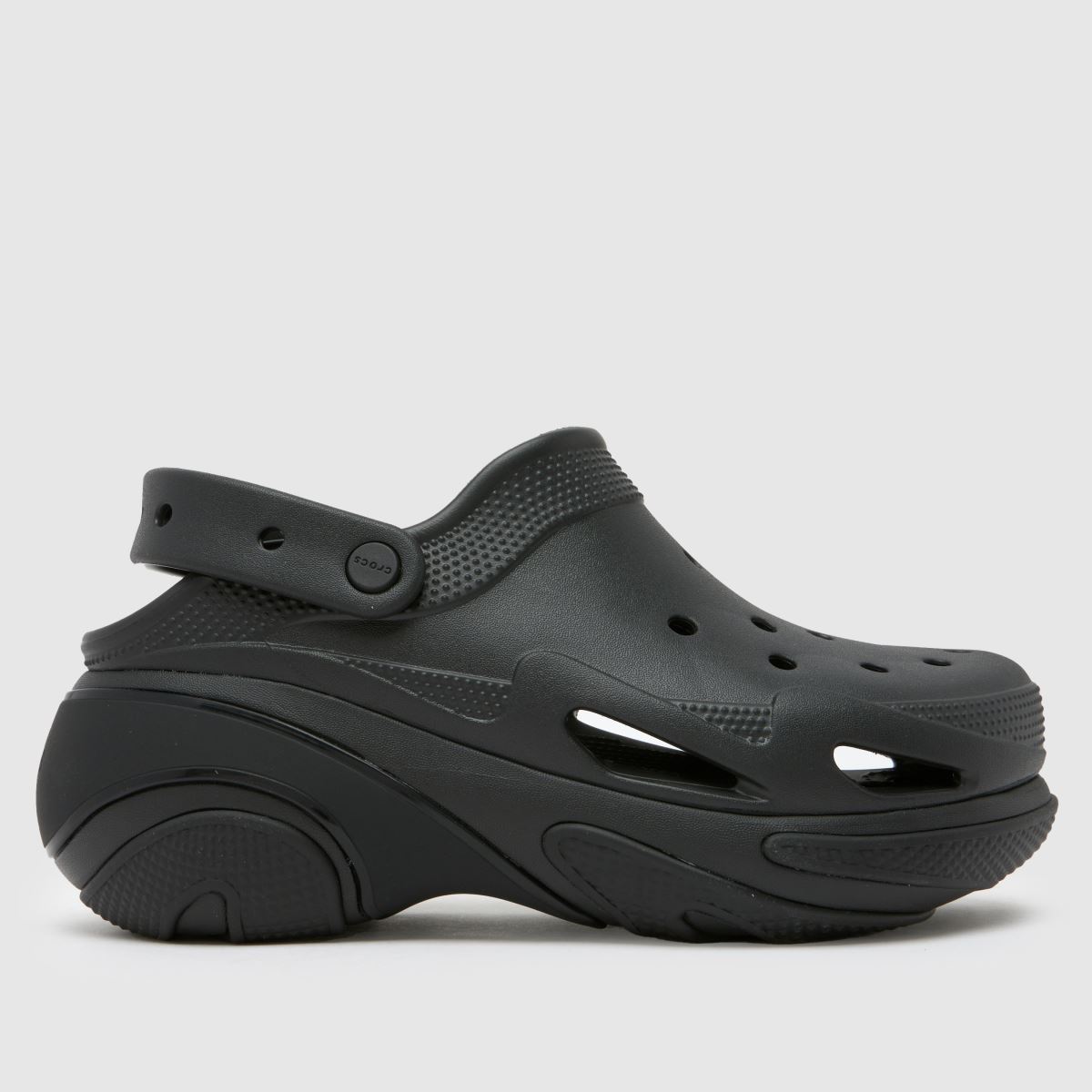 Crocs Bubble Crush Clog Sandali v črni barvi