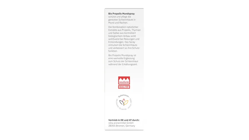 BAKANASAN Bio Propolis Mundspray 15 ml