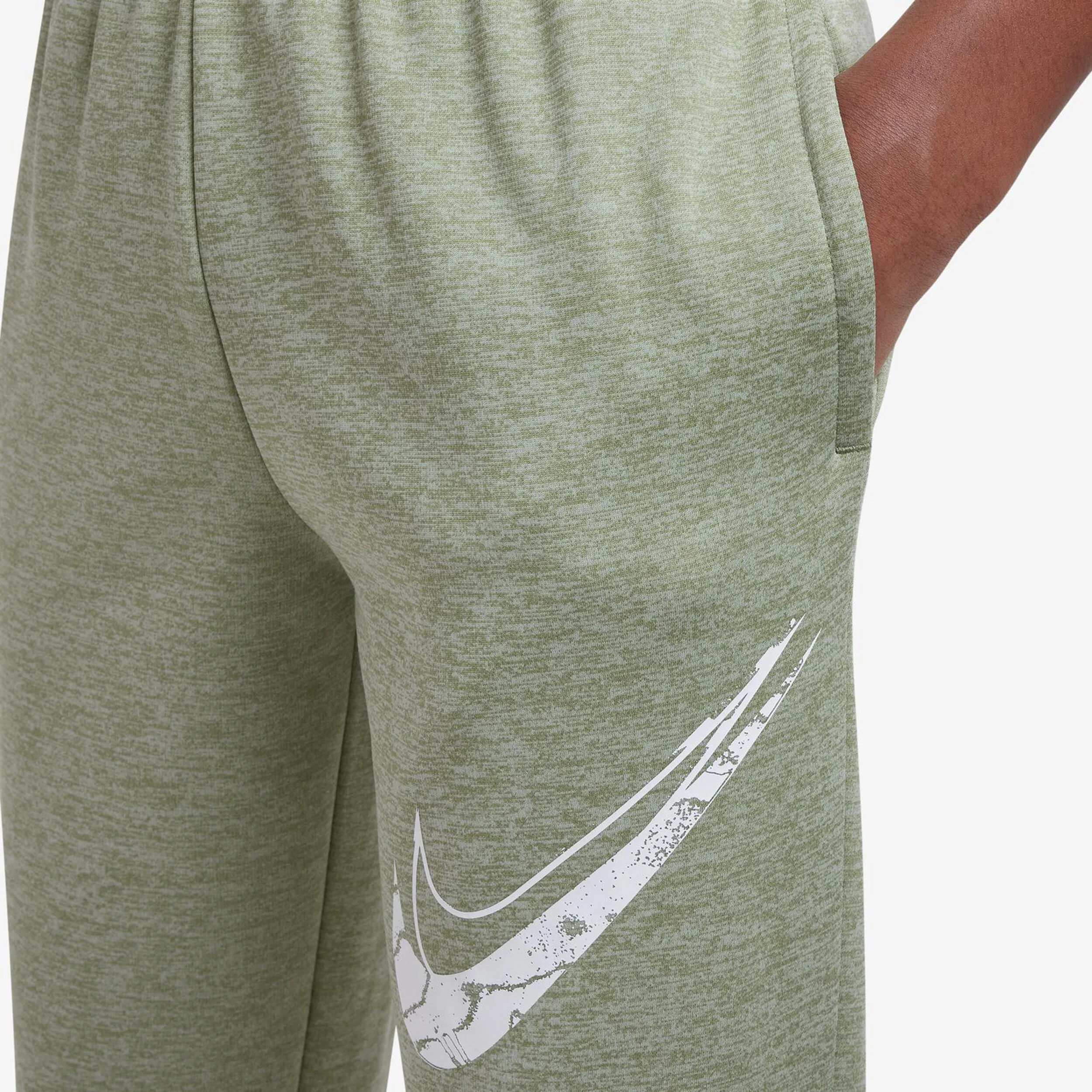 Therma-Fit Multi Trainingshose Kinder - Oliv