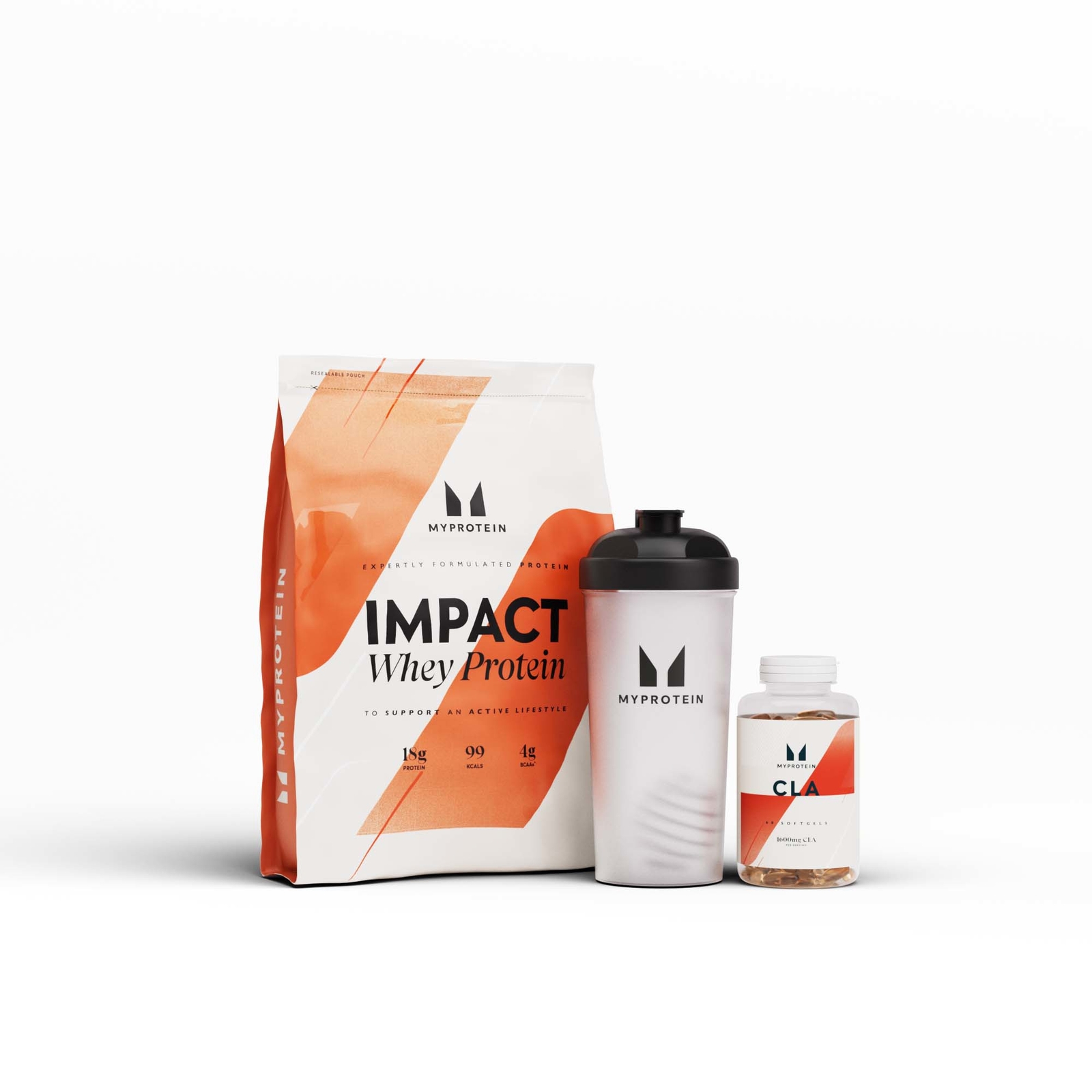 Weight Loss Bundle, Unflavoured, CLA, Shaker