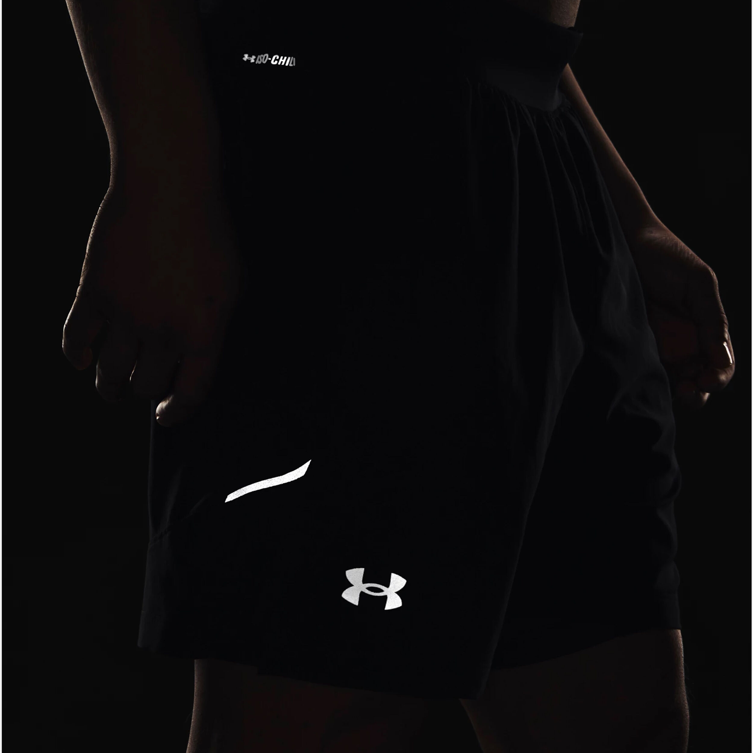 Launch Elite 2in1 7in Shorts Herren - Schwarz
