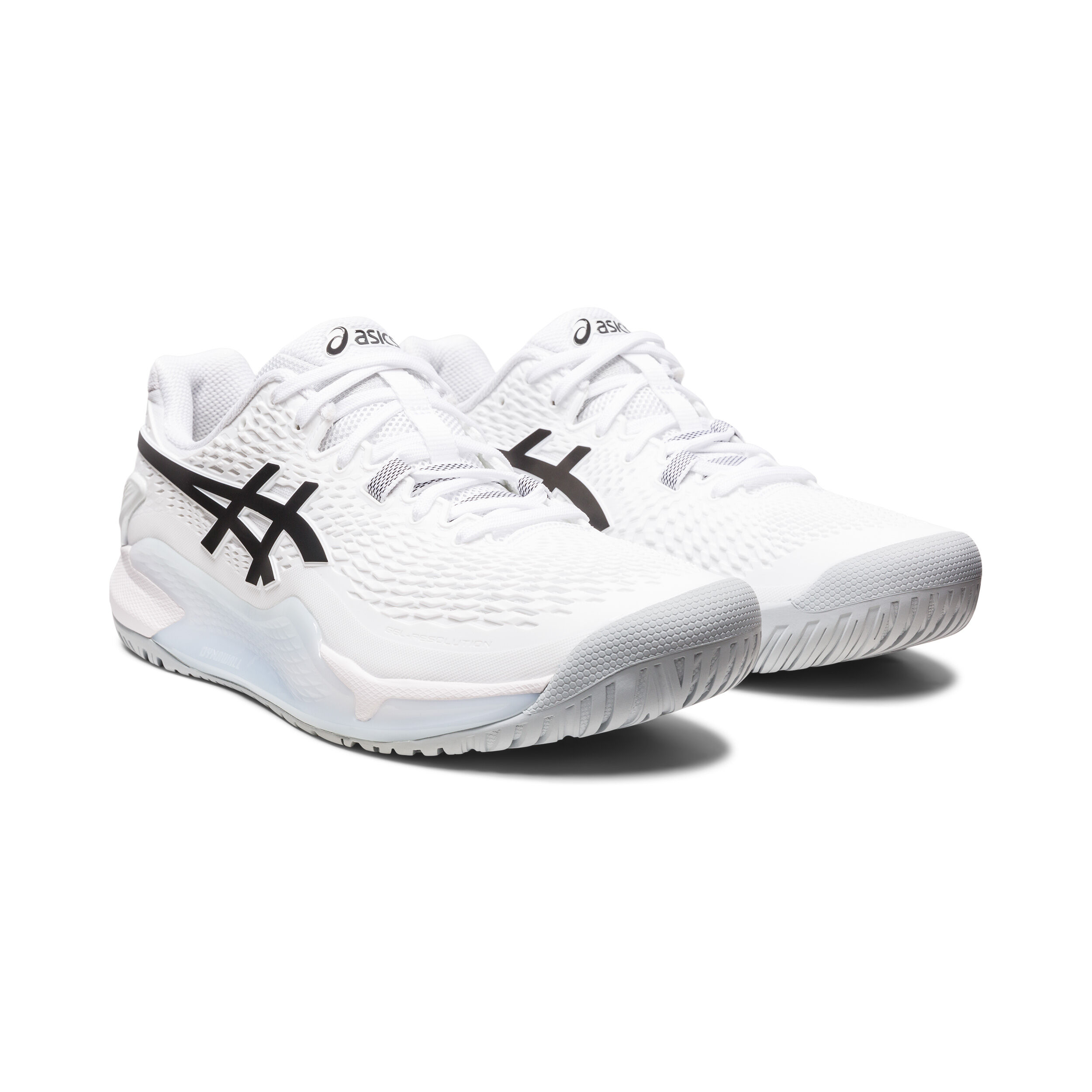 Gel-Resolution 9 Allcourtschuh Herren - Weiß, Schwarz