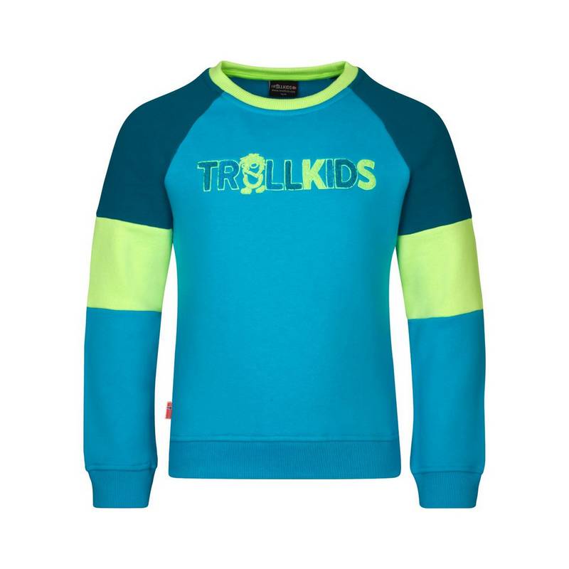 Trollkids Trollfjord Sweatshirt Kinder