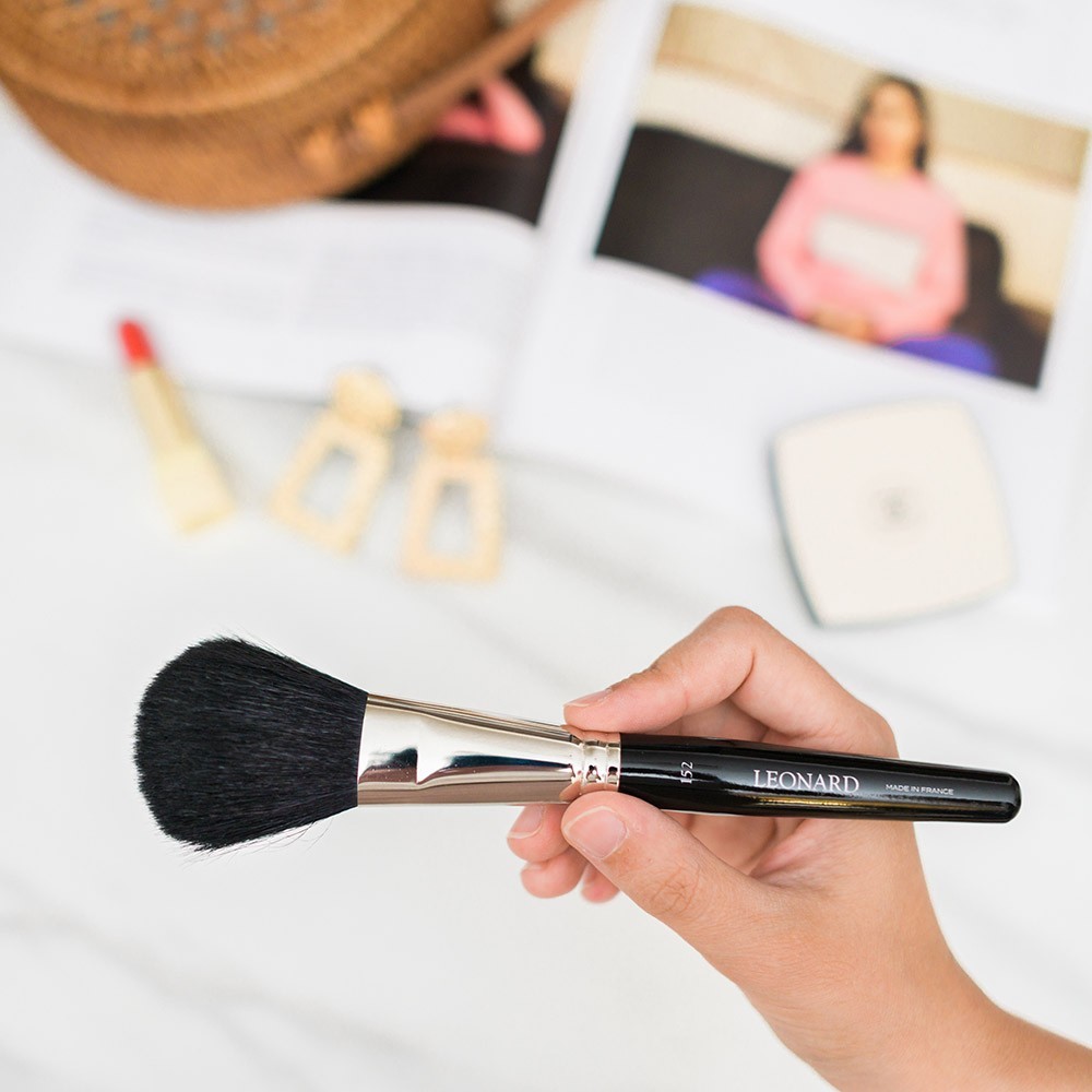 Leonard Brushes Plosnati, kupolasti kist za puder