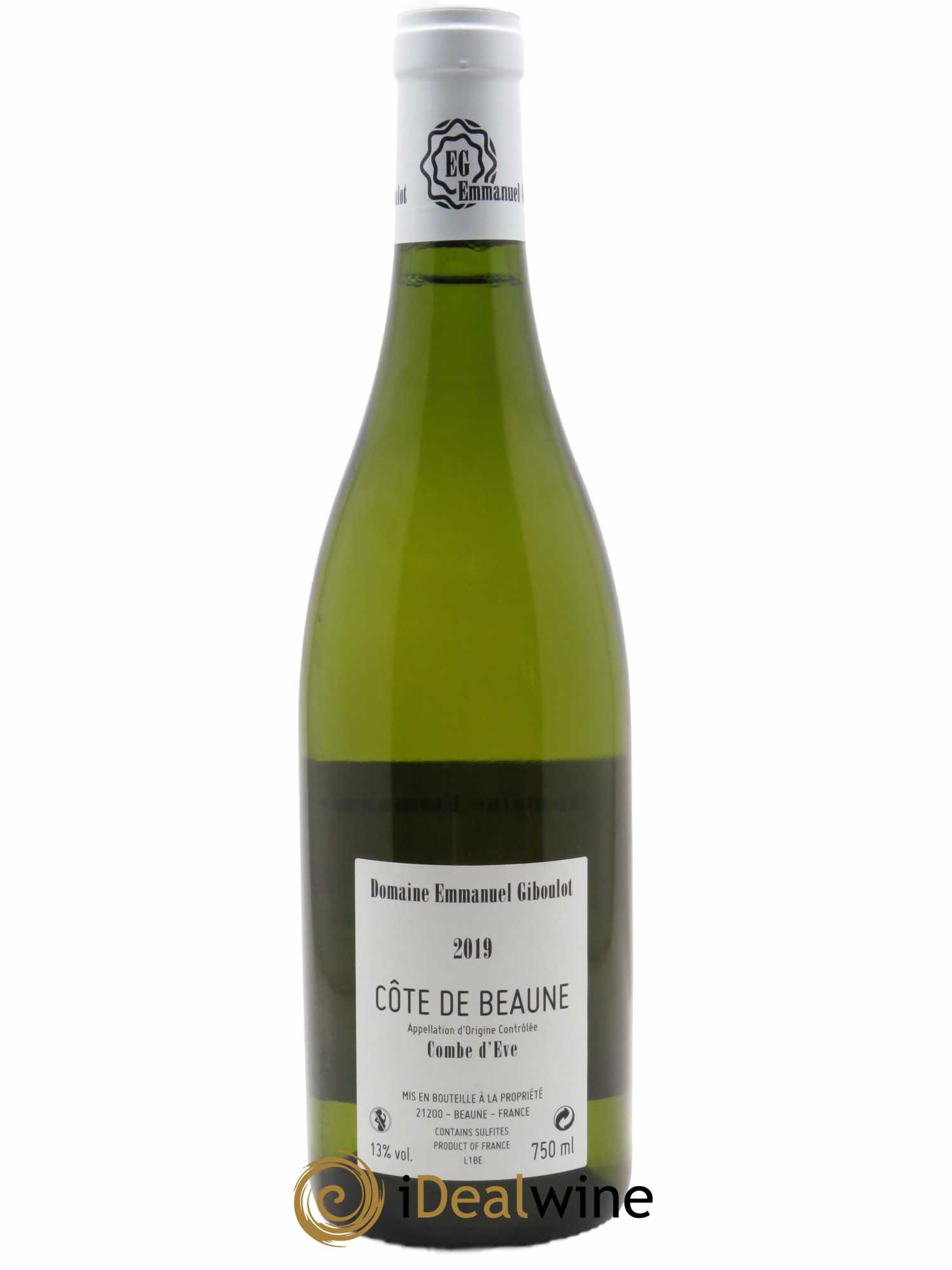 Côte de Beaune Combe d'Eve Giboulot  2019 - Lot de 1 Bouteille