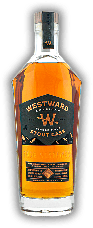 Westward American Single Malt Stout Finish 46,0% Westward American Single Malt Stout Finish 46,0% Westward Single Malt verkörpert den Pazifischen Nordwesten.  0,7	 Liter - Vol 46%