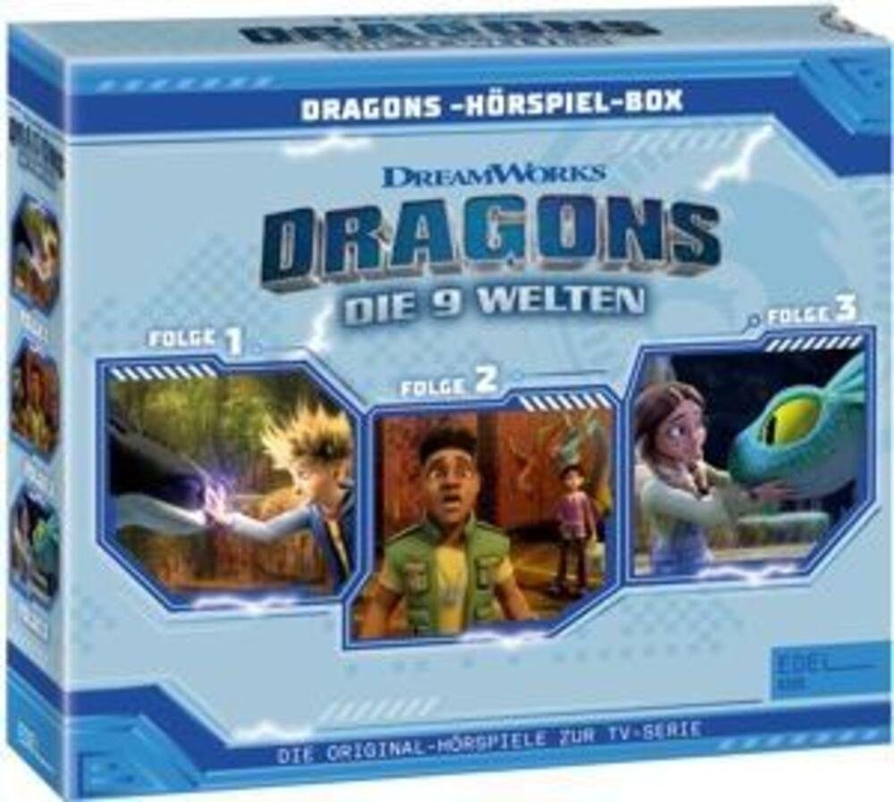 Hörspiel Dragons - Die Welten. Hörspiel-Box 1 (Folgen 1-3)