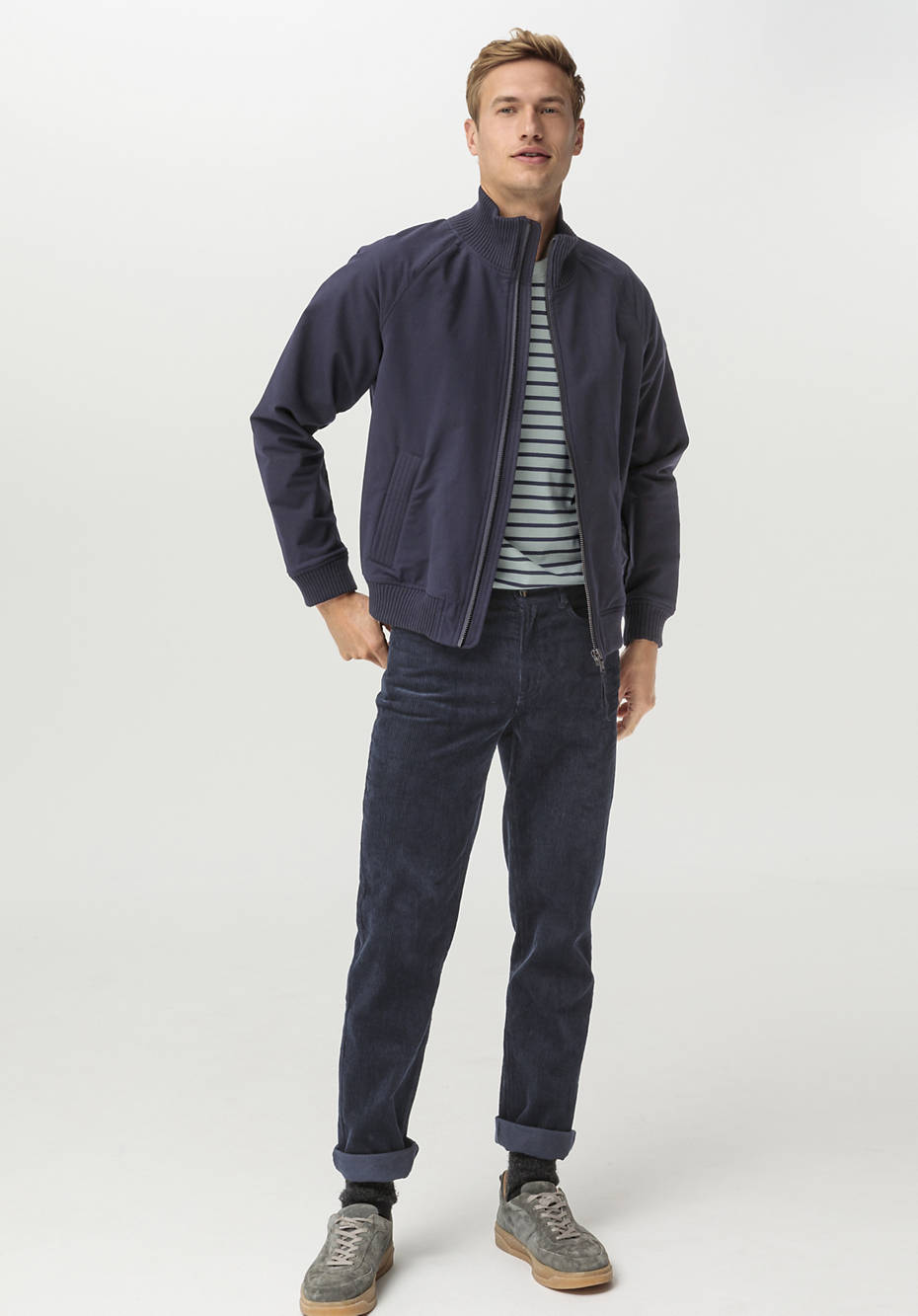 Cordhose Jan Regular Fit aus reiner Bio-Baumwolle