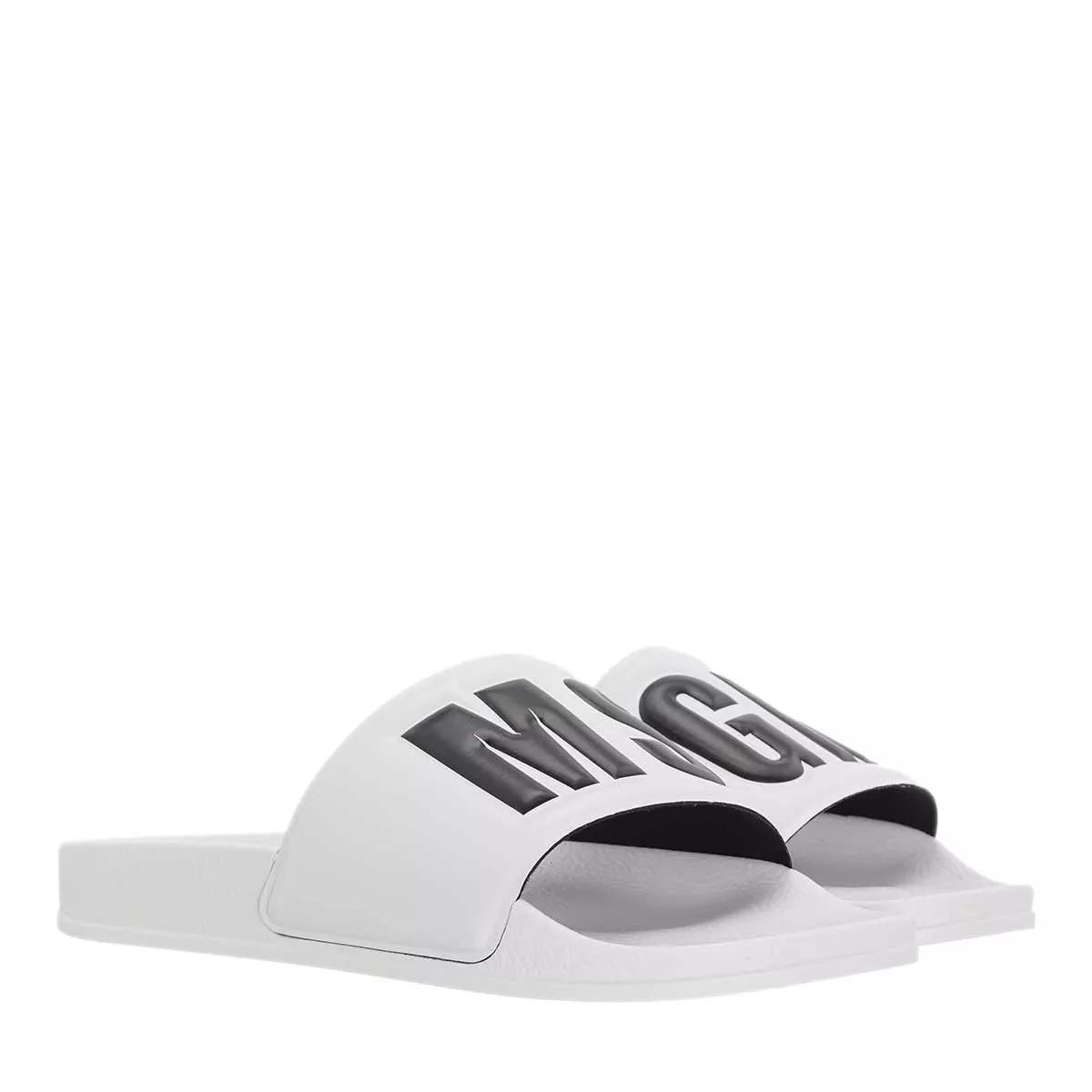 MSGM Komfort Sandalen weiss Slide