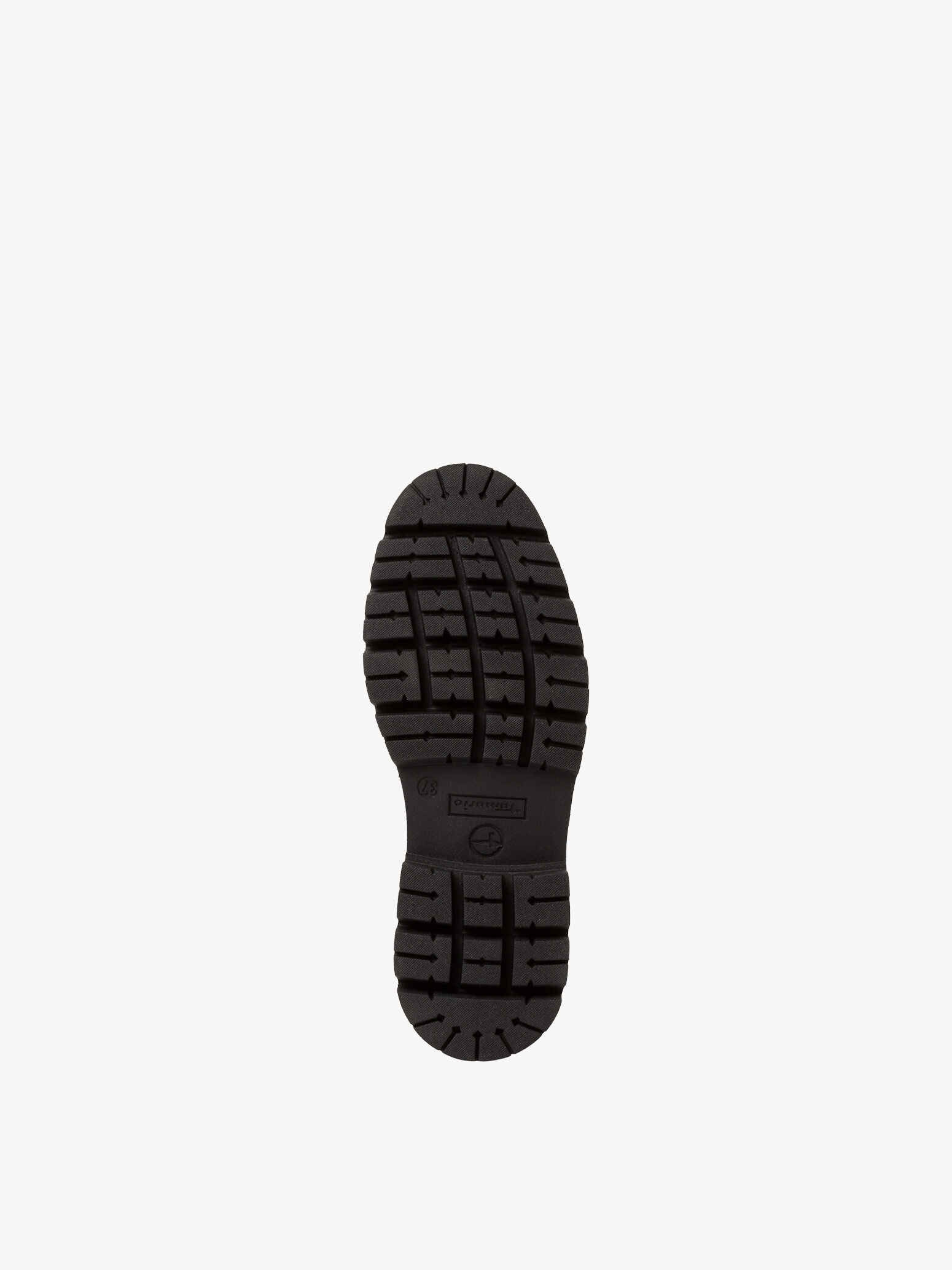 Slipper en cuir - gris