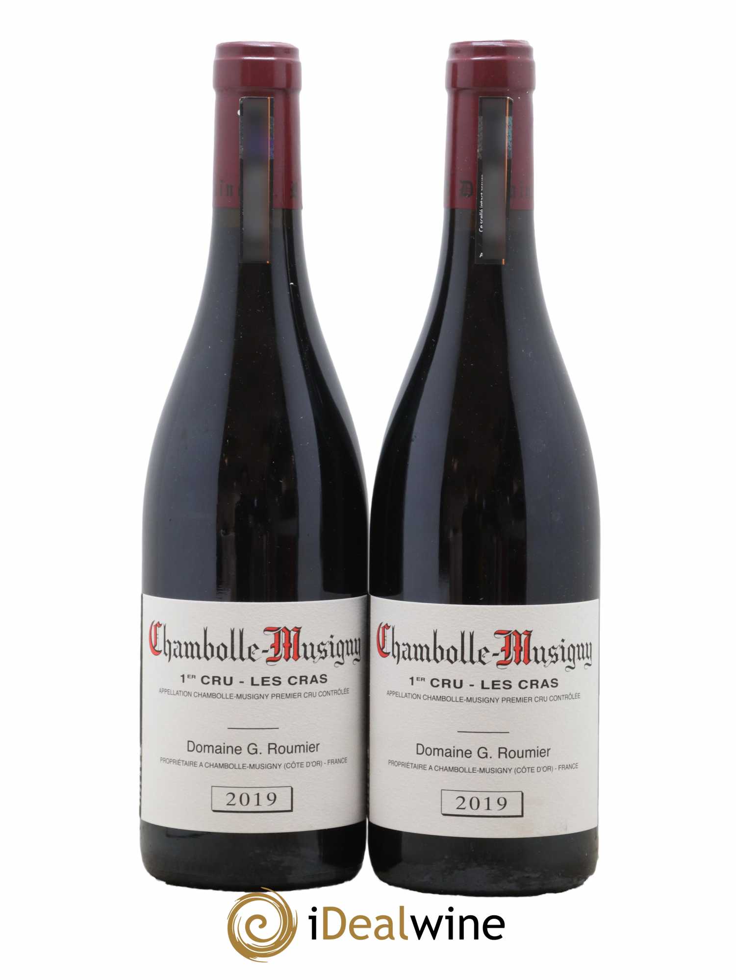 Chambolle-Musigny 1er Cru Les Cras Georges Roumier (Domaine)  2019 - Lot de 2 Bouteilles
