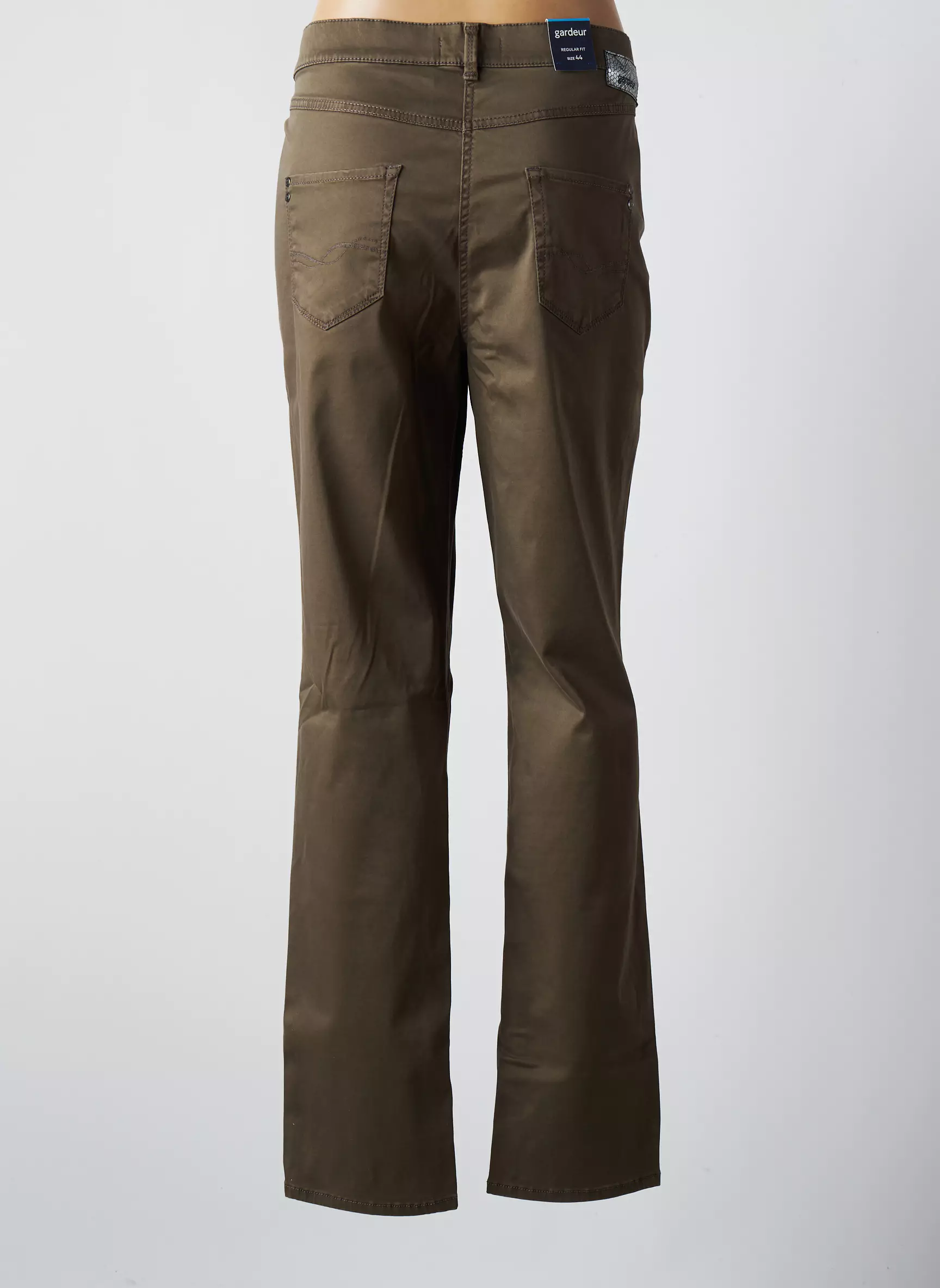 Gardeur Pantalons Slim Femme couleur vert