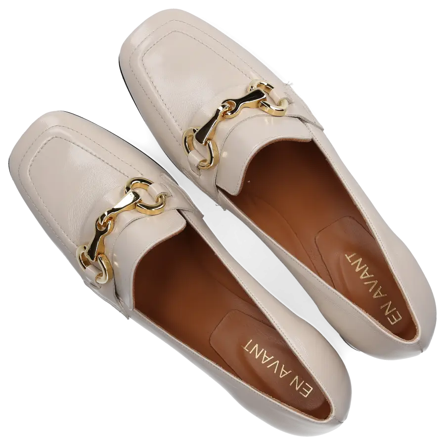 EN AVANT - Pumps Q306 Kalbsleder - beige