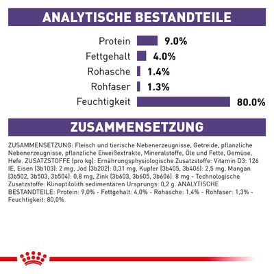 Royal Canin Expert Mature Consult in Soße