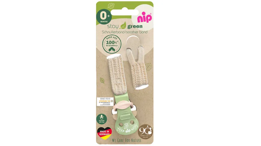 nip® Schnullerband Stay Green