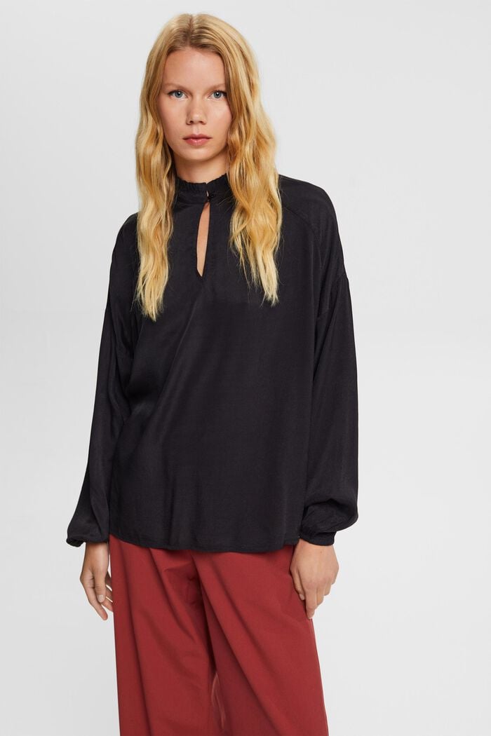 Bluse mit extra feiner Struktur