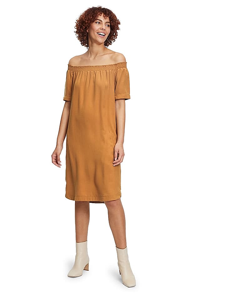 CARTOON Kleid in Camel günstig kaufen 42