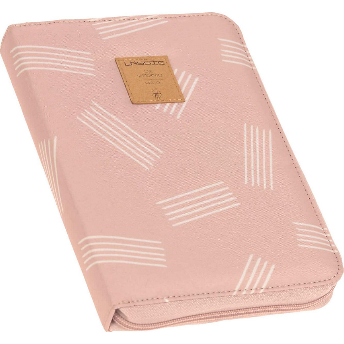 Mutterpasshülle/Etui Mum's Organizer Soft Stripes rose