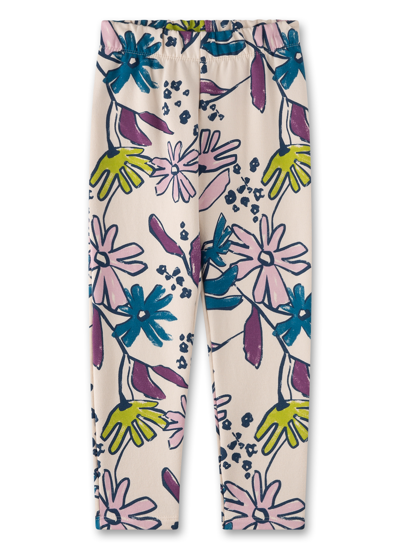 Mädchen-Leggings Beige