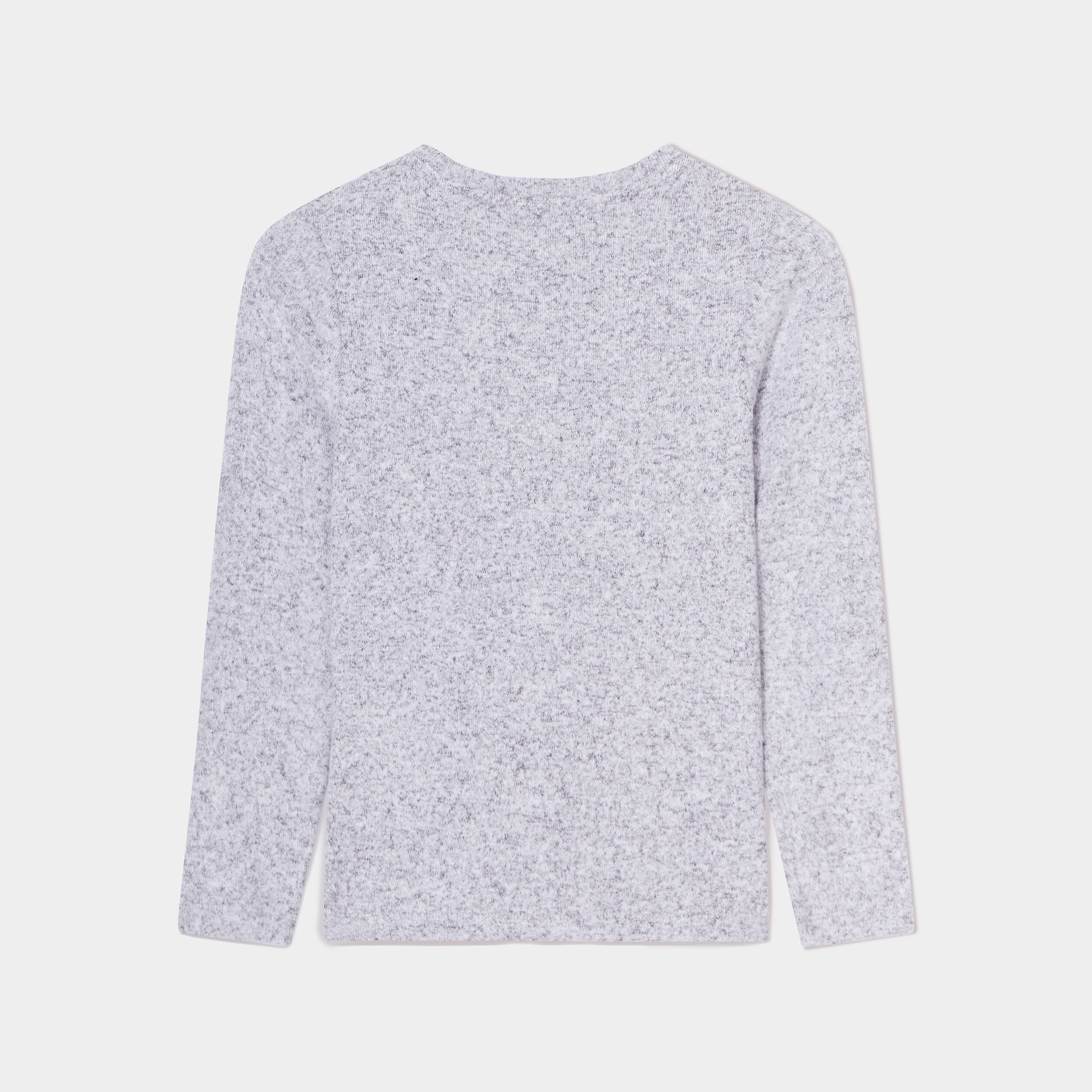Pull droit col rond Harry Potter gris fille | La Halle