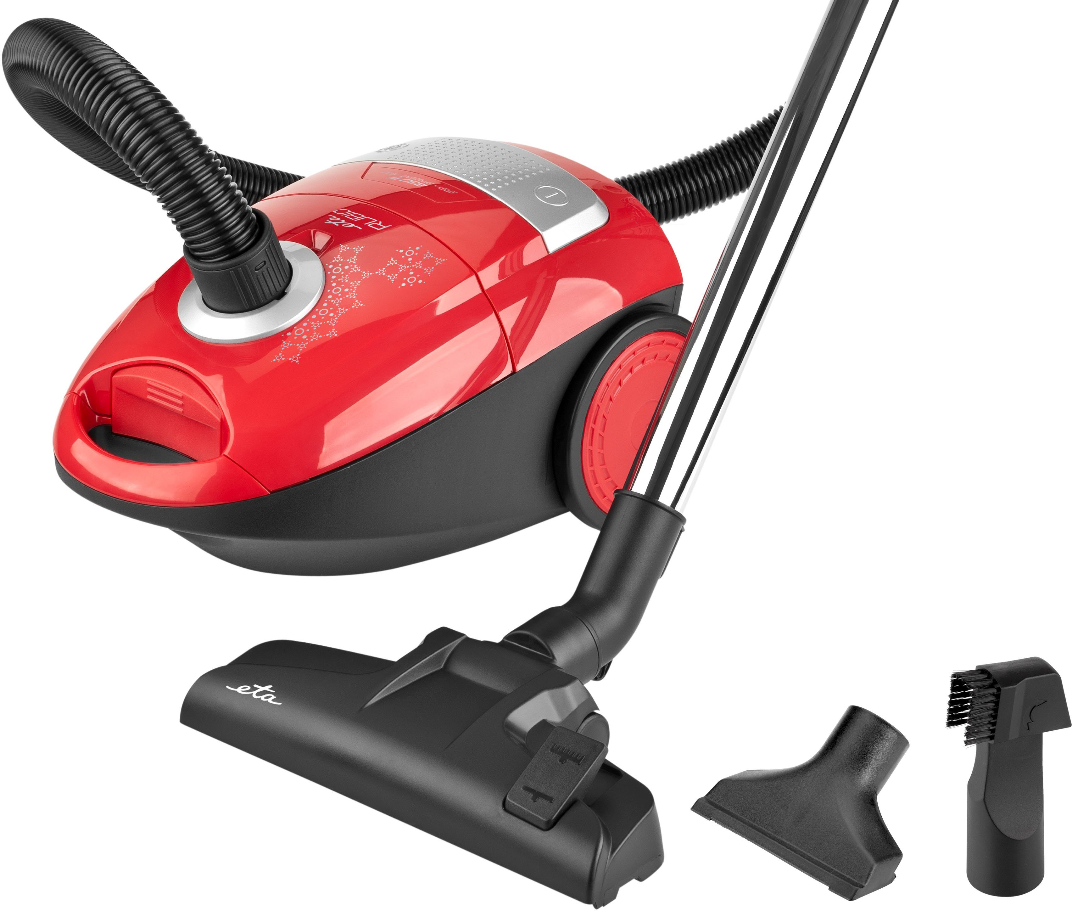 eta Bodenstaubsauger RUBIO ETA049190010, 850 W, mit Beutel, 2 Parkpositionen, Staubbeutelvolumen 2 L