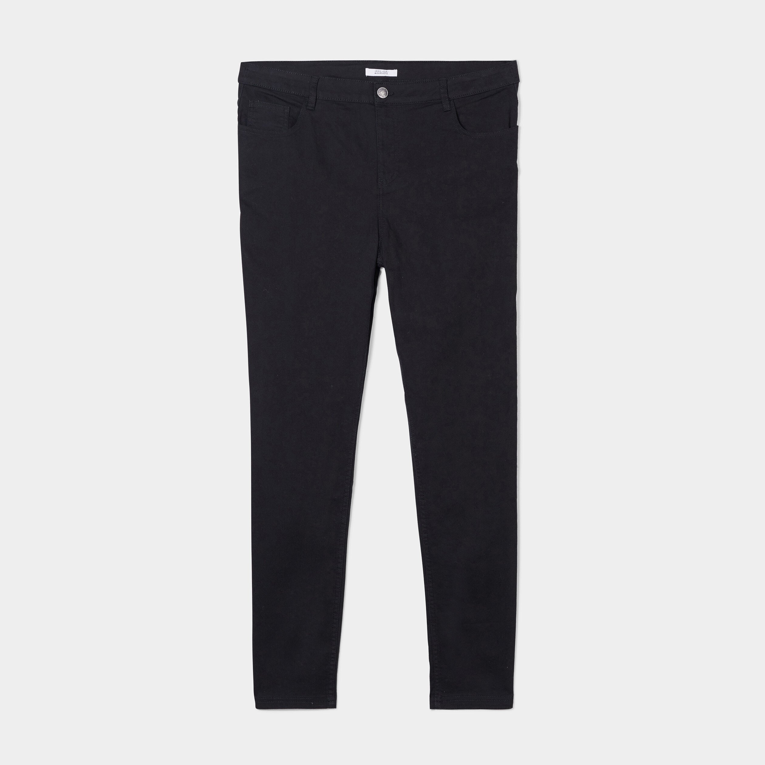 Pantalon slim noir femme grande taille | La Halle