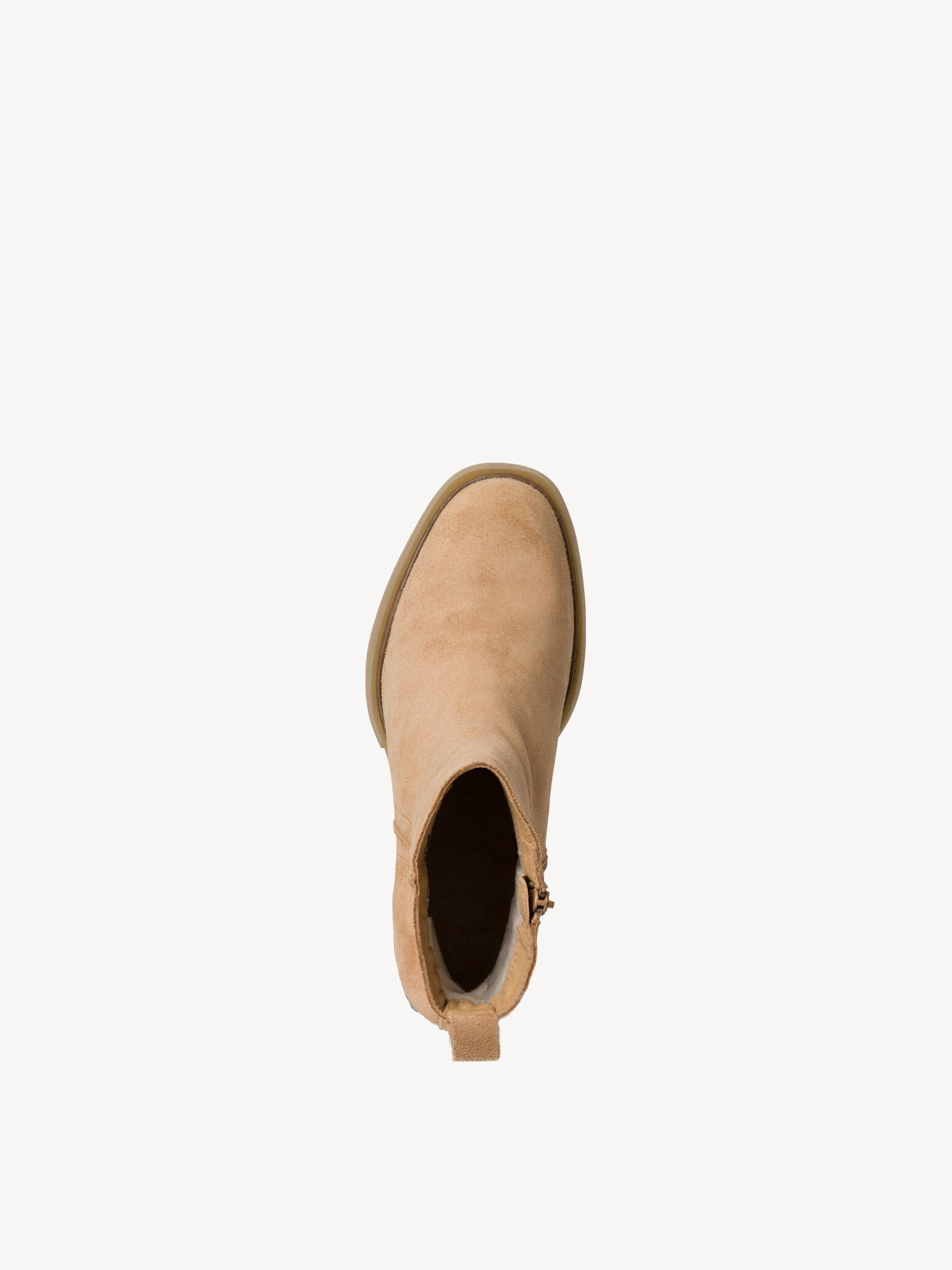 Bottine en cuir - marron