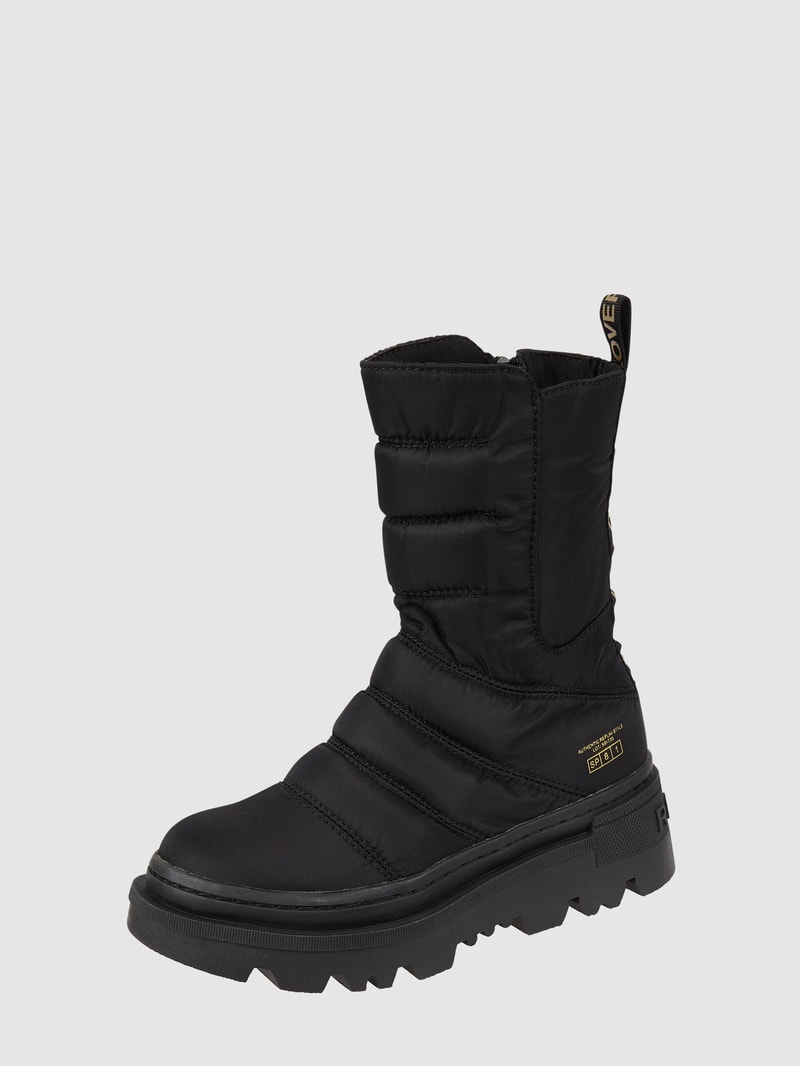 Boots aus Textil Modell 'Laser' in schwarz