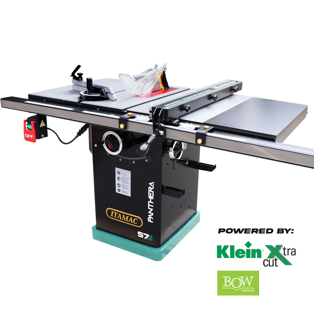 ITAMAC IT-HW110SE30 Panthera S7 стона тестера 230V 254mm + додатни лист тестере од Systemi Klein-а