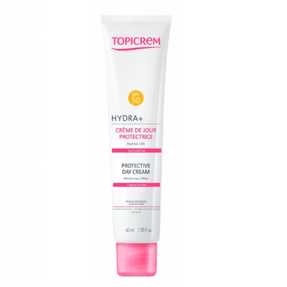 topicrem Hydra+ Crème de Jour Protectrice SPF50 Crème de Jour