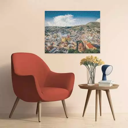 Puzzle 2000 Teile - Kolonialstadt Guanajuato in Mexiko