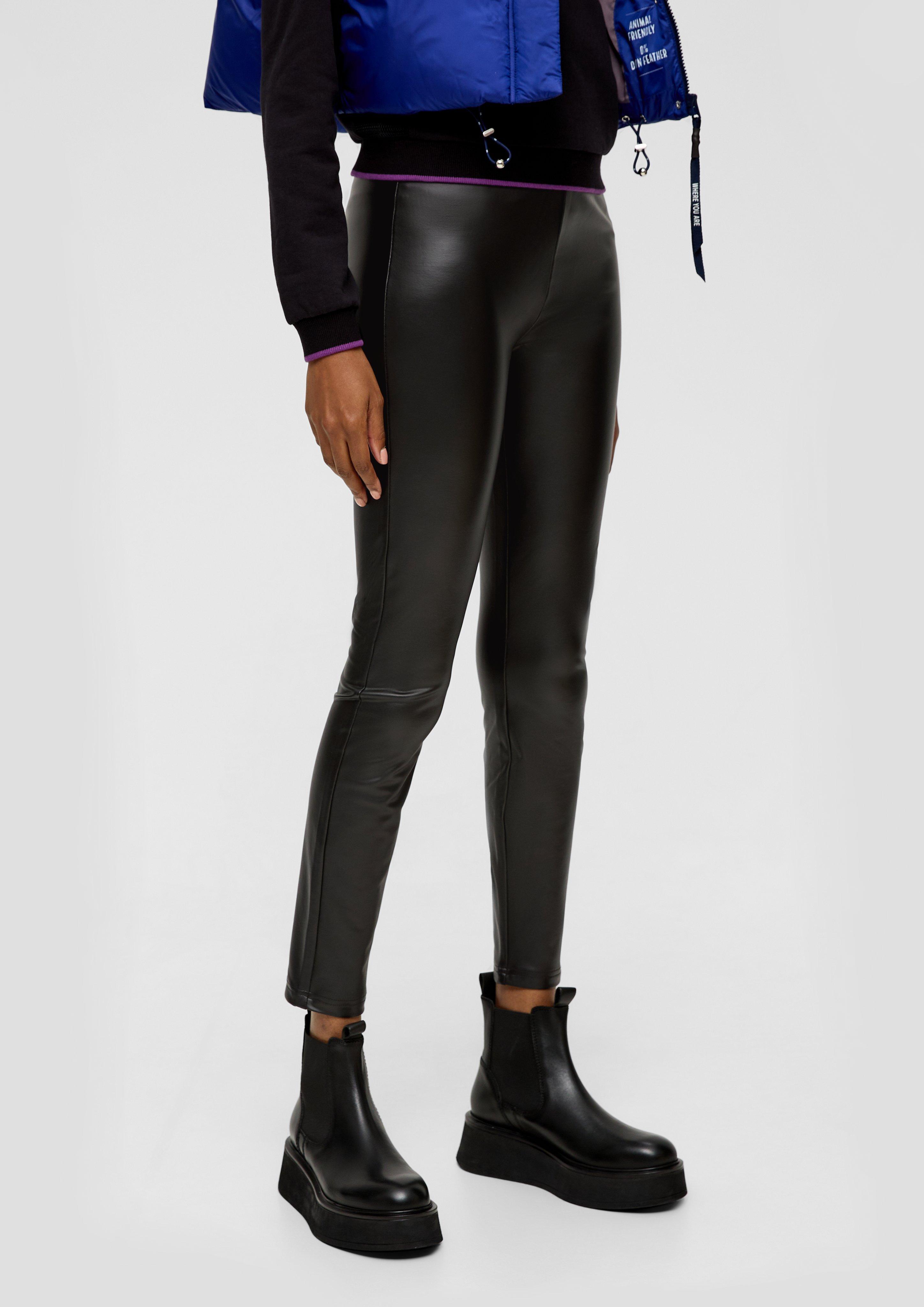 Skinny: Hose aus Lederimitat  2133477-9999