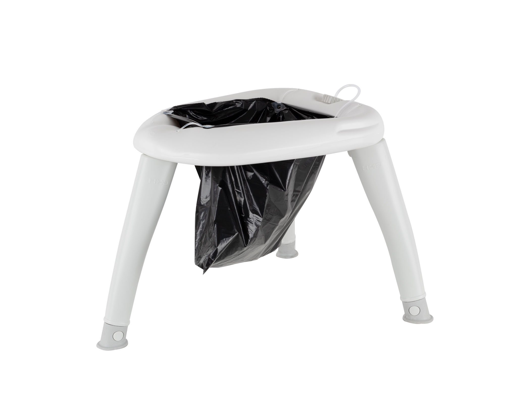 Stagecaptain Campingtoilette Camping Toilette - Outdoor- und Reise-WC - Für Kinder und Erwachsene, (Quixie-2842), Mit Handwaschsprayer - Inkl. 10 Auffangbeutel