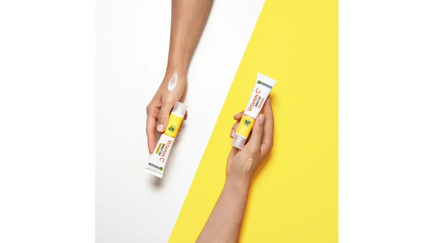 Garnier SkinActive Vitamin C Tägliches Sonnenfluid Invisible LSF 50+ 40 ml