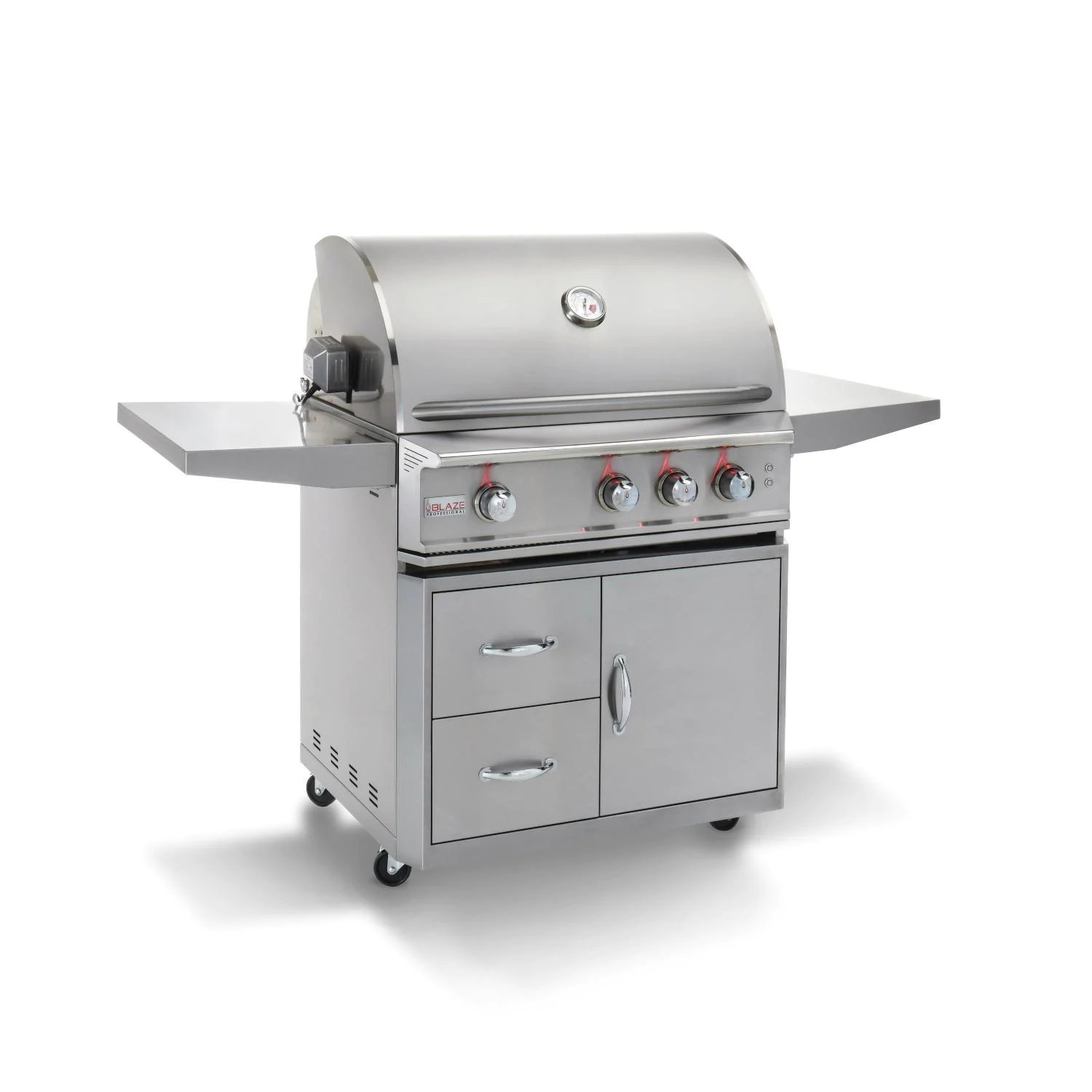 Blaze Professional LUX 34-Inch 3-Burner Propane Gas Grill With Rear Infrared Burner - BLZ-3PRO-LP