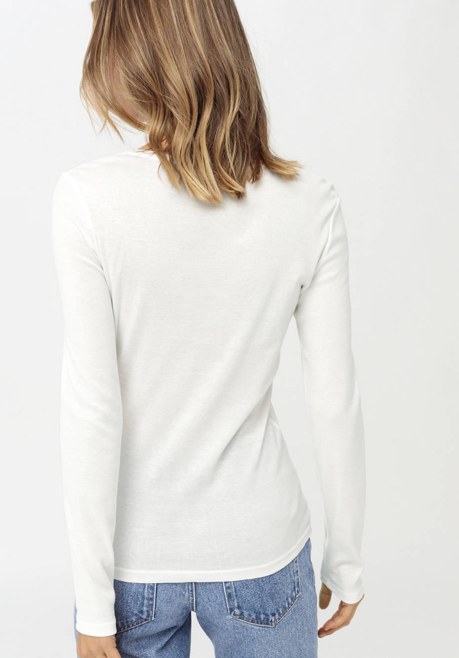 Langarm-Shirt aus reiner Bio-Baumwolle