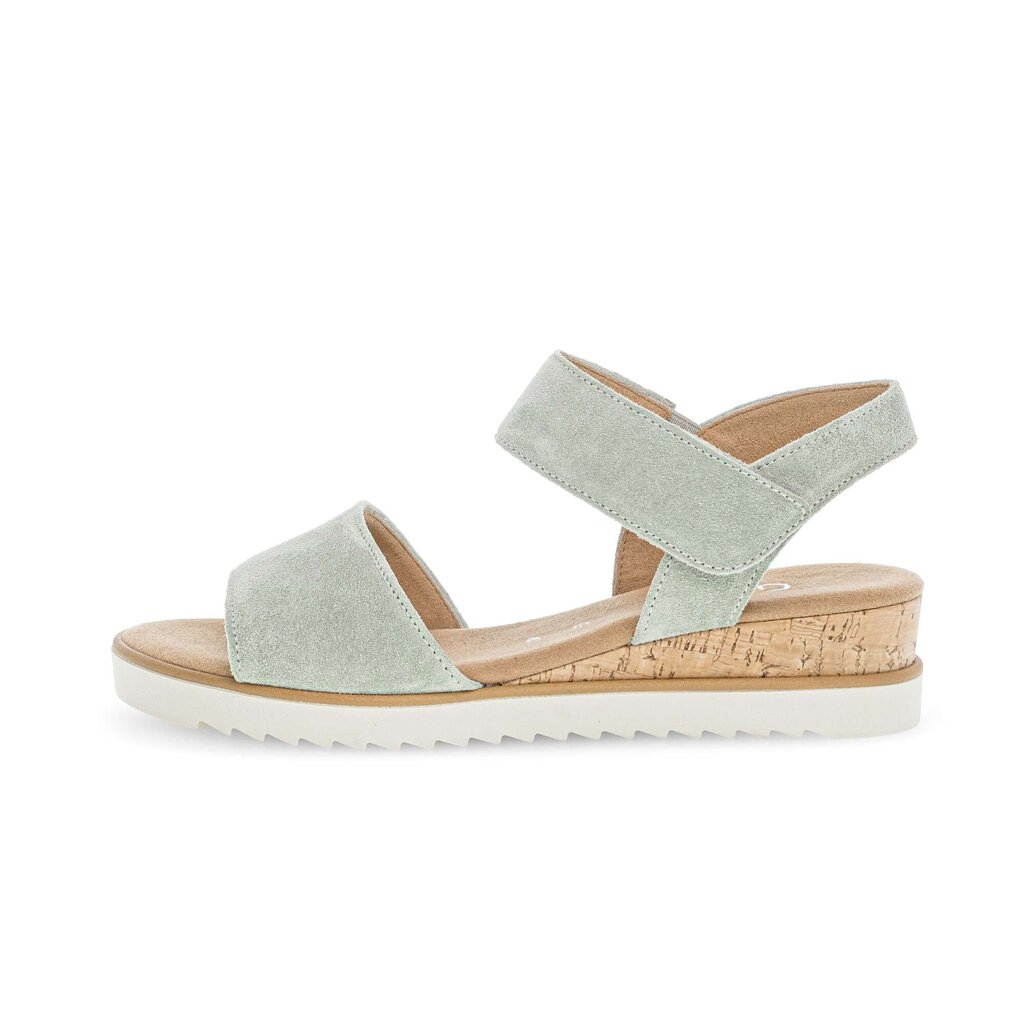Gabor comfort Keilsandalette grün
