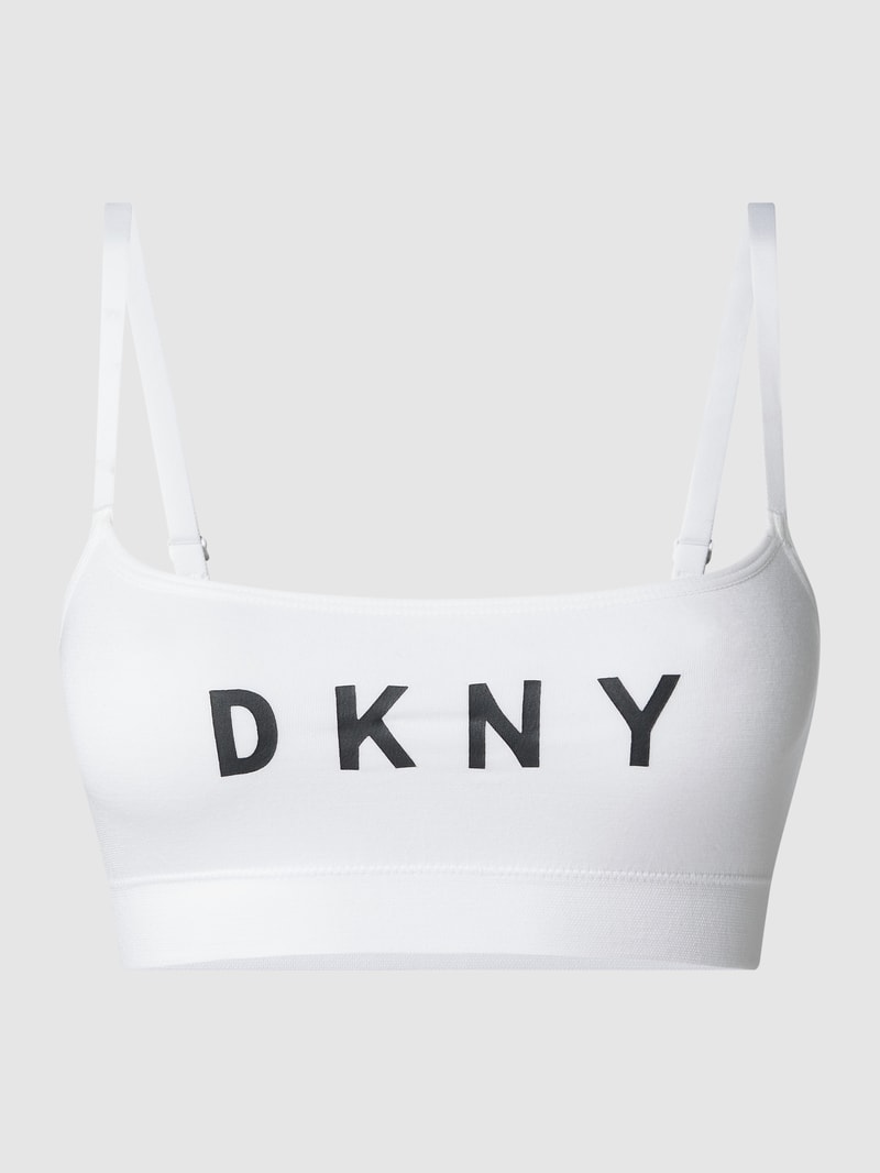 Bustier aus Lyocellmischung in weiß