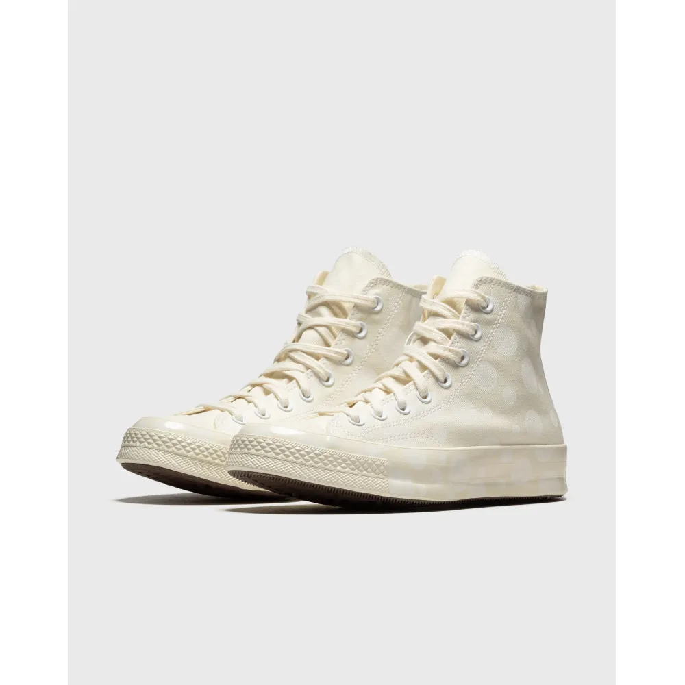 Converse Chuck 70 Hi Polka Dot A01183C / weiss