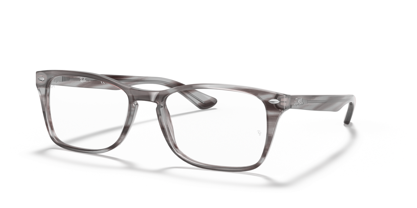 RB5228M OPTICS - Gri lucios cu dungi