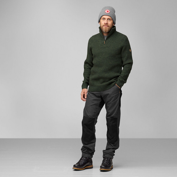 ÖVIK HALF ZIP KNIT M Herren - Wollpullover