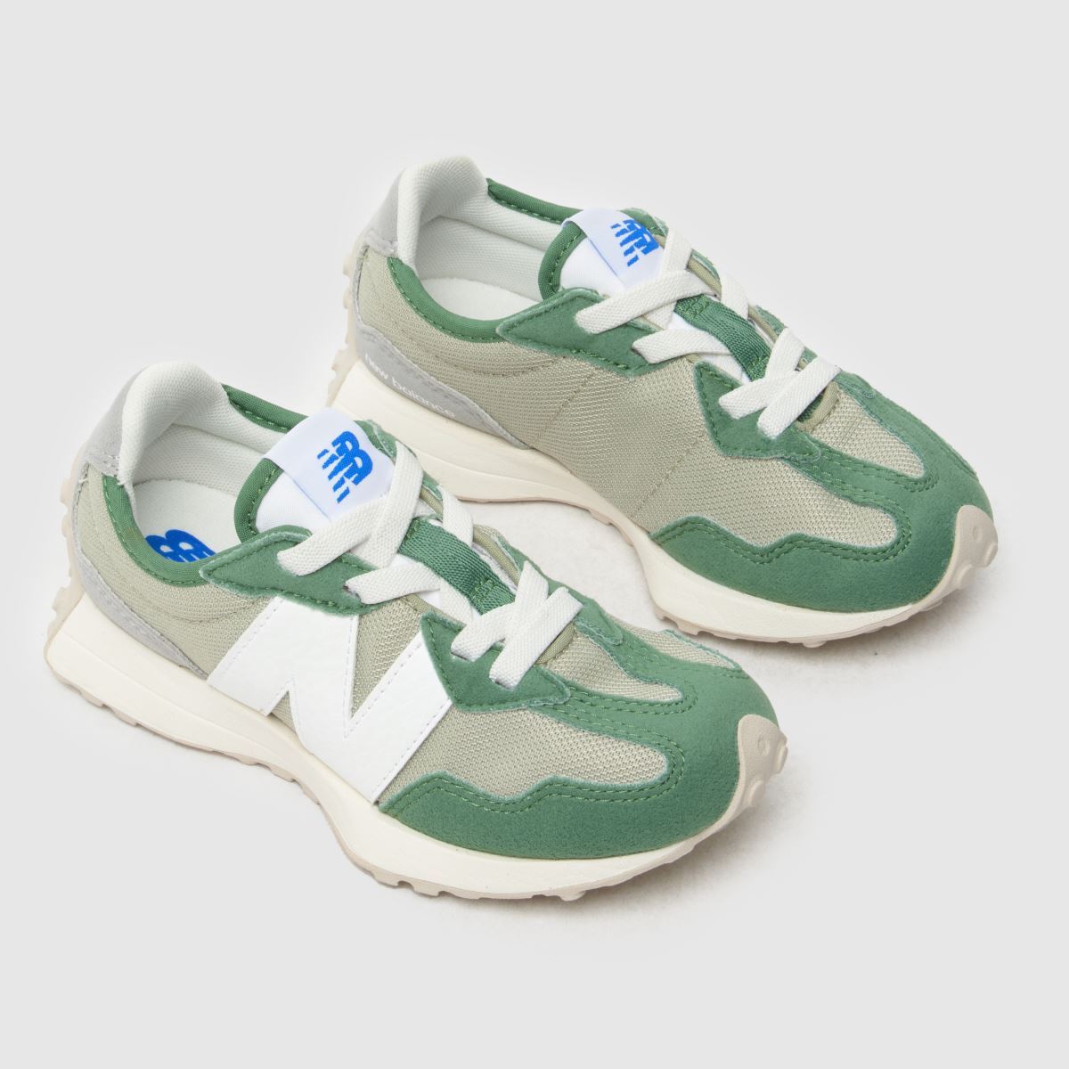 Dětské zelené tenisky New Balance 327