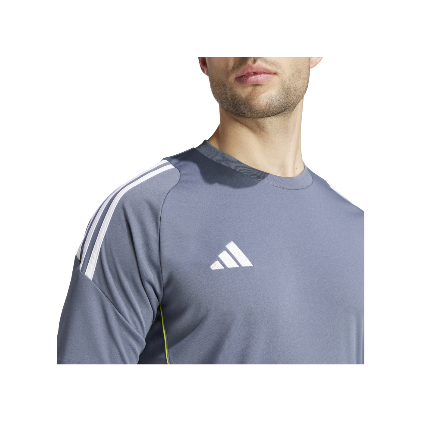 adidas Tiro 24 Trikot Grau Weiss Gelb