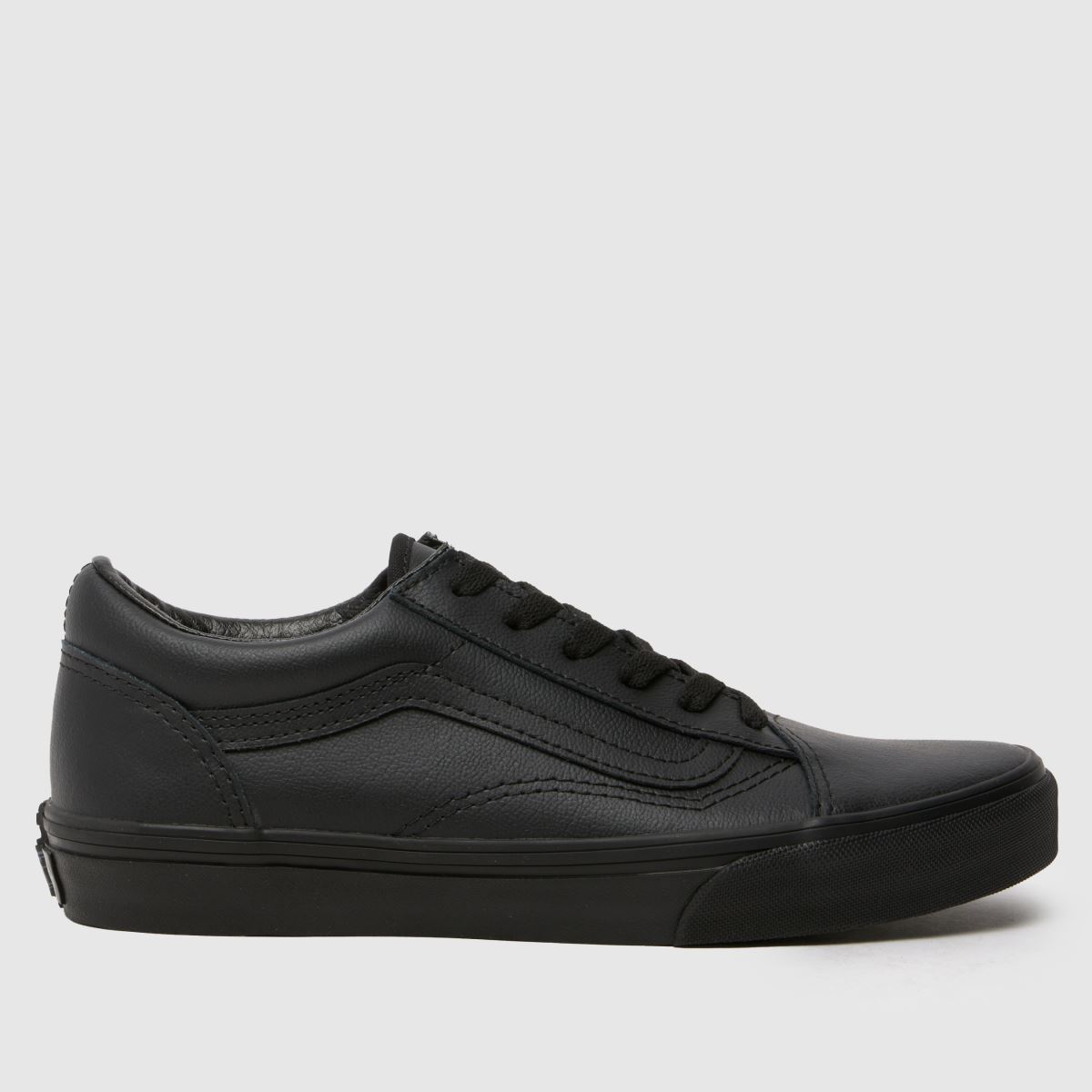 Vans svarta Old Skool ungdomsskor