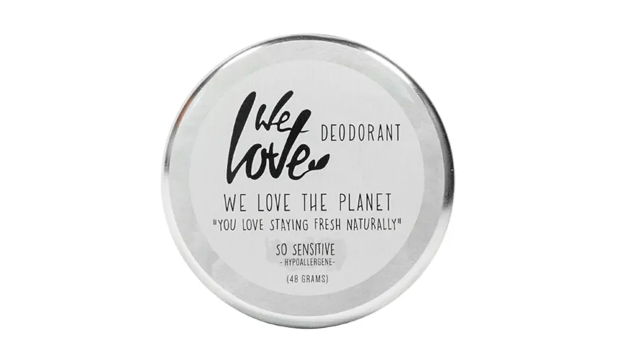 WE LOVE THE PLANET Natürliche Deodorant Creme - So Sensitive 48 g